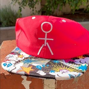 Dicks Cotton neon pink party snapback hat - rave